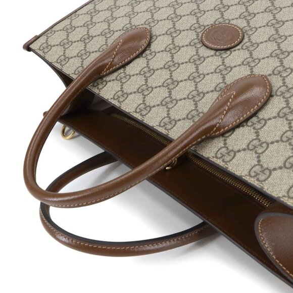 GUCCI Interlocking G 2way Tote Shoulder Bag GG Supreme canvas 674155 90277311 - Picture 11 of 11